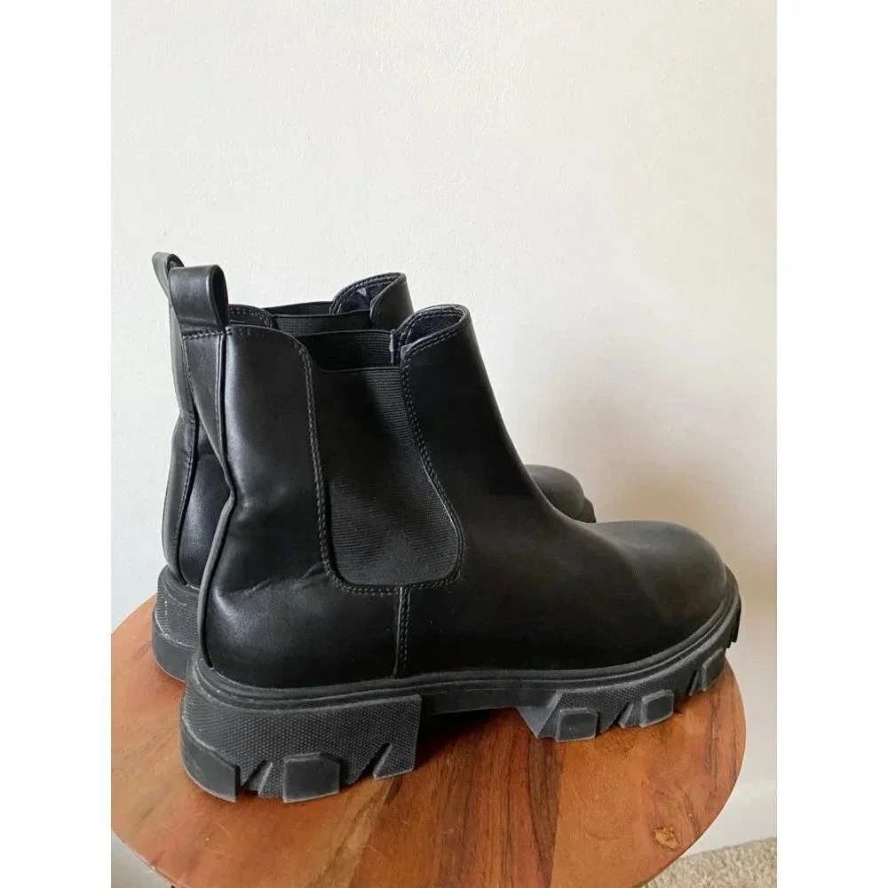 Urban Outfitters Lorenzo Chunky Chelsea Boot Women’s 10 - Picture 4 of 8